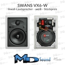 Swan VX6-W, HighEnd Inwall-Lautsprecher weiß -...