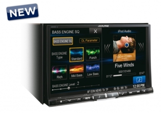 Alpine X800D-U - 20 cm (8-Zoll) XL-Display für Navigation und Entertainment im Großbildformat.