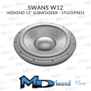Swan W12 12" HighEnd Tieftöner -...