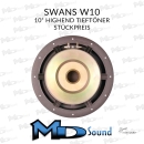 Swan W10 10" HighEnd Tieftöner - Stückpreis