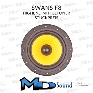Swan F8 8" HighEnd Mitteltieftöner - Stückpreis