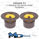 Swan F5 5" premium Tief-Mitteltöner - Paarpreis