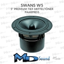 Swan W5 5" Tiefmitteltöner - Paarpreis | Neu