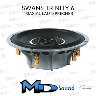 Swan Trinity 6 - 6" Triaxial-Lautsprecher | Pro Stück | Neu