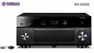 Yamaha RX-A3020 AVENTAGE, Schwarz - 9.2-Kanal Netzwerk AV-Receiver, Auslaufmodell