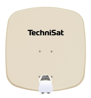 TechniSat DigiDish 45 Beige - 45cm SAT-Schüssel inkl. universal Twin-LNB | Neu