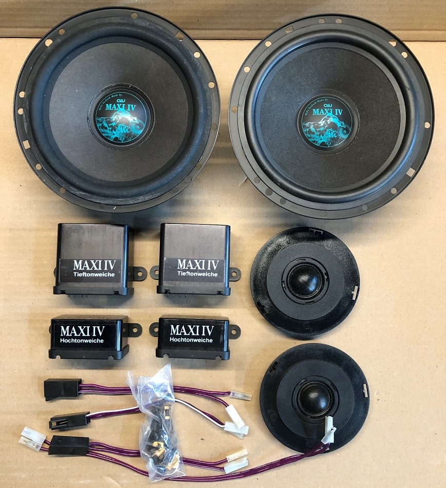 AIV MAXI IV - 2-Wege 16cm Compo-System für VW Golf III und Passat 4.8 ...