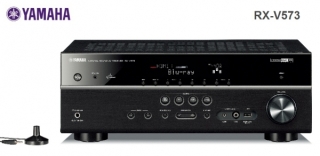 Yamaha RX-V573 Schwarz - Netzwerkfähiger 7.1-Kanal AV-Receiver