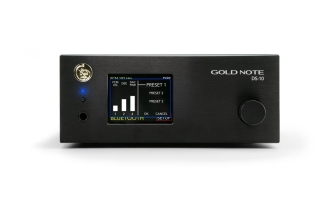 Gold Note DS-10 Plus, Schwarz - D/A-Wandler, Streamer, Vorverstärker und Kopfhörerverstärker | Aussteller, sehr gut