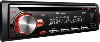 Pioneer DEH-S400DAB Autoradio mit DAB+, Bluetooth, CD und USB – 1-DIN Car HiFi Receiver | Neu