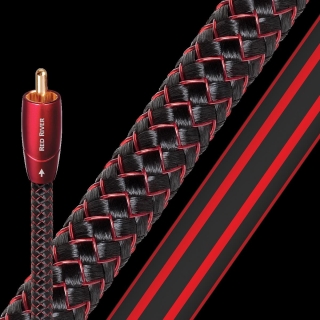 AudioQuest Red River RCA Cinchkabel Paar 2 x 3,0 m | Auspackware, wie neu