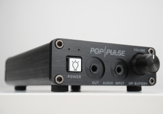 PopPulse HP-BUF634 Schwarz - Kopfhörerverstärker | Auspackware, wie neu