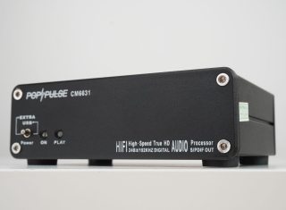 PopPulse CM6631 - USB-Digital-Prozessor, ohne Netzteil | Auspackware, wie neu