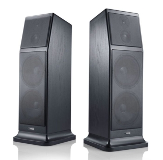 Canton Ergo GS ++ BLACK-DEAL-DAYS ++ Standlautsprecher zum 50. Jubiläum, Eiche schwarz | Neu - Paar UVP 7500 €