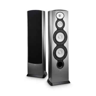REVEL F228Be ++ GREAT-DEAL-DAYS ++ PerformaBE 3-Wege-Standlautsprecher Silber Metallic Stück | Neu