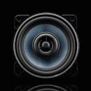 Gladen Alpha 100C 10cm 2-Wege-Koaxial-Lautsprecher, 3 Ohm