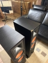 Klipsch R28PF Schwarz Aktiver Standlautsprecher R-28PF Paar | Aussteller (siehe Fotos)