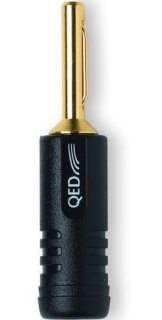 QED Airloc ABS Bananen-Stecker 0,75-5,5mm Crimpbar Stück