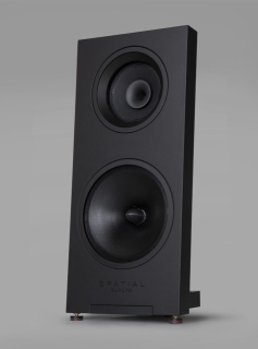 Spatial Europe MC No 4 Standlautsprecher Nussbaum Stück | Vorführung