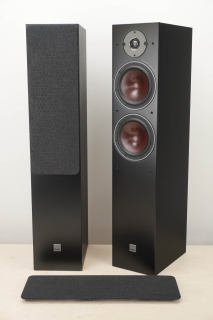DALI OBERON 7 - Standlautsprecher, Paar Esche Schwarz | Auspackware mit Schönheitsfehlern - technisch einwandfrei
