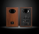 Swan D300 aktiver High End Bluetooth-Regallautsprecher, Holz, Paar | Neu
