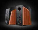 Swan M300 MKII - aktiver Bluetooth-Regallautsprecher, Holz, Paarpreis | Neu