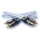 Supra Cables Dual 2 RCA - Analoges-Cinch Hfi Kabel 1,00 m | Auspackware, wie neu