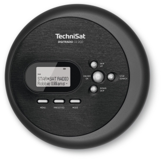 DIGITRADIO CD 2GO Tragbarer CD-Spieler mit DAB+ Radio I Neu