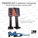 SWAN D3.1 Kompakt Monitor - Palisander - HighEnd-Lautsprecher der Extraklasse - Paarpreis, Auspackware,wie neu