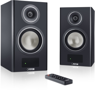 Canton Smart Townus 2 ++ BLACK-DEAL-DAYS ++ Aktiv-Wireless Kompaktlautsprecher, Paar Schwarz HG | Neu