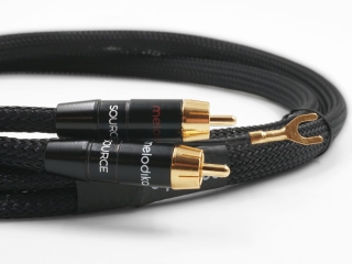 Melodika Purple Rain MDPHD15 " Black Edition " 1,5 m, Phono-Kabel doppelt geschirmt mit Erdung | Neu