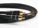 Melodika Purple Rain MDPHD15 " Black Edition " 1,5 m, Phono-Kabel doppelt geschirmt mit Erdung | Neu