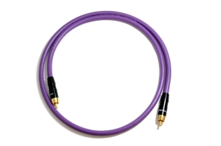 Melodika Purple Rain MDCX 75 Ohm Koax Digital-Kabel  | Neu