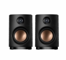 Swan OS-10 - kleiner aktiver HighEnd Regallautsprecher, BT, AUX, Dig-In, Paar | Auspackware, wie neu