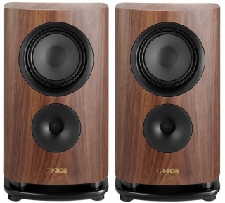 Canton Reference 9 - High-End-Regallautsprecher Nussbaum Paar | Neu