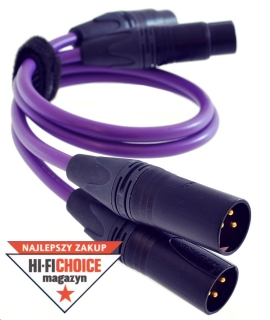 Melodika Purple Rain MD2X10 XLR-Kabel mit Neutrik Stecker 1,00 m Paar | Neu