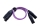 Melodika Purple Rain MD2X15 XLR-Kabel mit Neutrik Stecker 1,50 m Paar | Neu