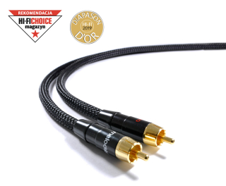 Melodika Purple Rain "Black Edition" MD2RD Cinch-Kabel Paar 1,0 m (MD2RD10) | Vorführung
