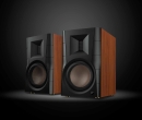 Swan D300 - aktiver Bluetooth-Regallautsprecher, Holz,...