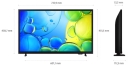 SAMSUNG GU32F6009FUXZG 80 cm, 32 Zoll Full HD Smart LED TV WEB-Browser WLAN