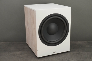 Heco Aurora SUB 30A Weiß - aktiver Bassreflex Subwoofer | Auspackware, mit Schönheitsfehler