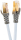 Supra Cables CAT 7+ Patch Cable - Netzwerkkabel 0,5 m | Neu