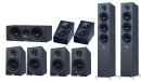 Elac Debut 3.0 Serie Heimkino-Systeme, Schwarz | Neu