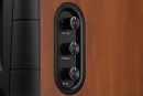 Swan D200 - aktiver Regallautsprecher mit BT, Aux + Digitaleingänge, Holz, Paarpreis | Auspackware, wie neu