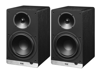 Elac ConneX DCB61 - akitve Regallautsprecher, Paar SCHWARZ | Neu