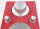 Tivoli Audio PAL Rot - Tragbares FM / AM Radio | Aussteller, sehr gut