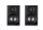 Swan Dazzle Prime - aktiver Bluetooth-Regallautsprecher schwarz matt Paar | Neu