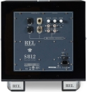 REL S/812 schwarz hochglanz - 12 Zoll Aktiv Subwoofer | Auspackware, wie neu