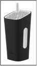 Sonoro GoBerlin - Weiß/schwarz - FM Outdoor-Radio tragbar 3,5mm AUX | Auspackware, wie Neu