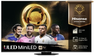 HISENSE 65U8Q 164 cm, 65 Zoll 4K Ultra HD Mini LED TV | Neuware mit Kartonschaden